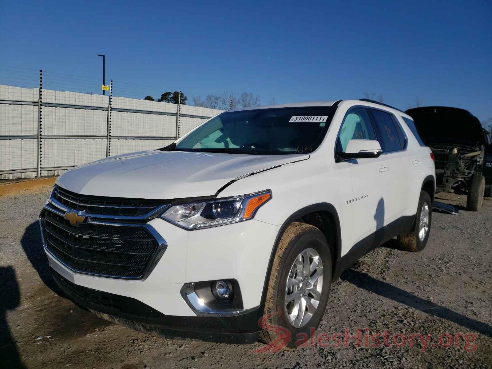 1GNERGKW3LJ297809 2020 CHEVROLET TRAVERSE