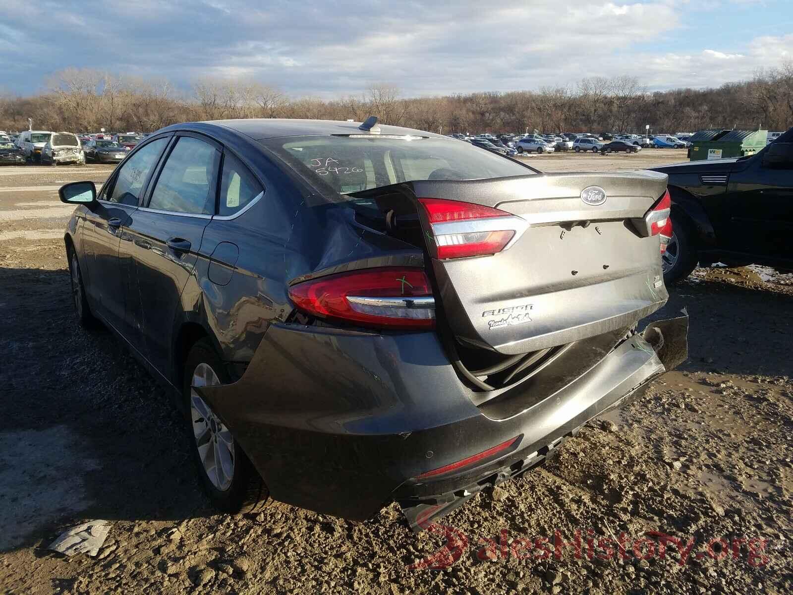 3FA6P0HD1KR231947 2019 FORD FUSION