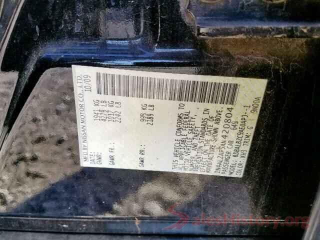 4T1BF1FKXHU627665 2010 NISSAN ALTIMA