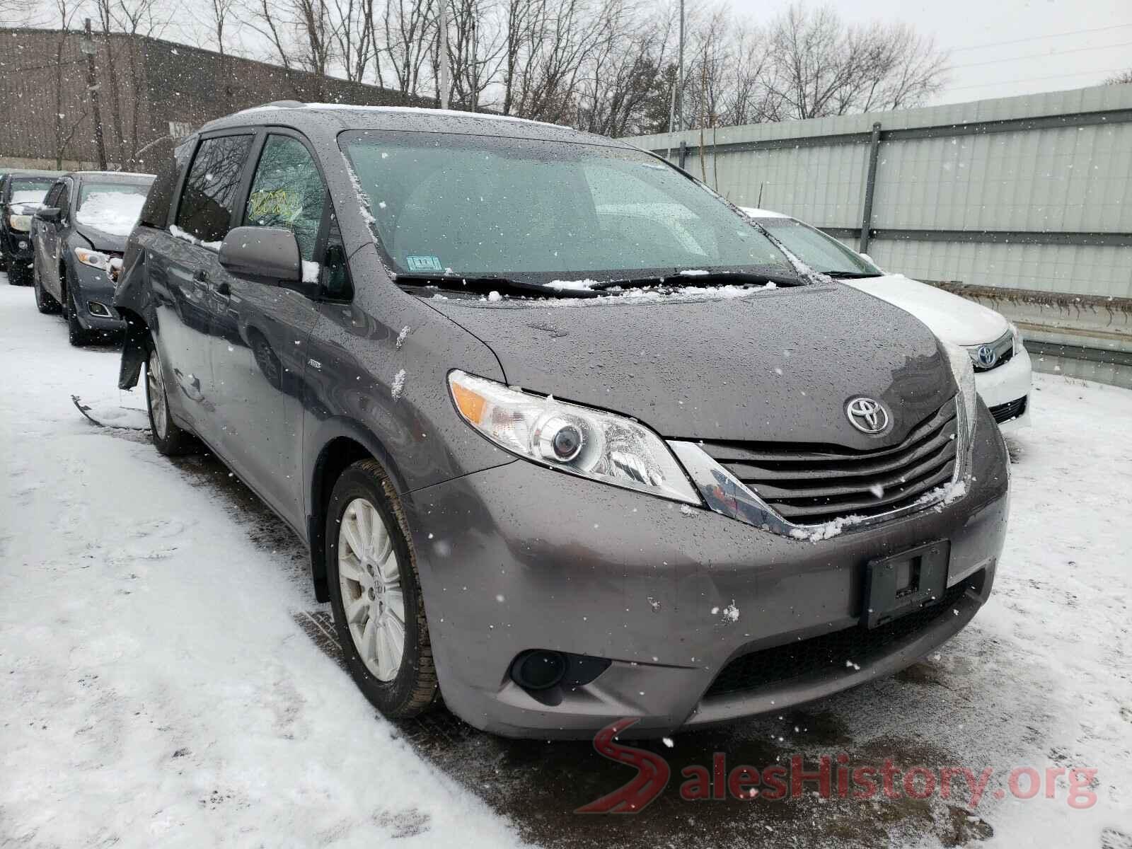 5TDJZ3DC3HS148264 2017 TOYOTA SIENNA