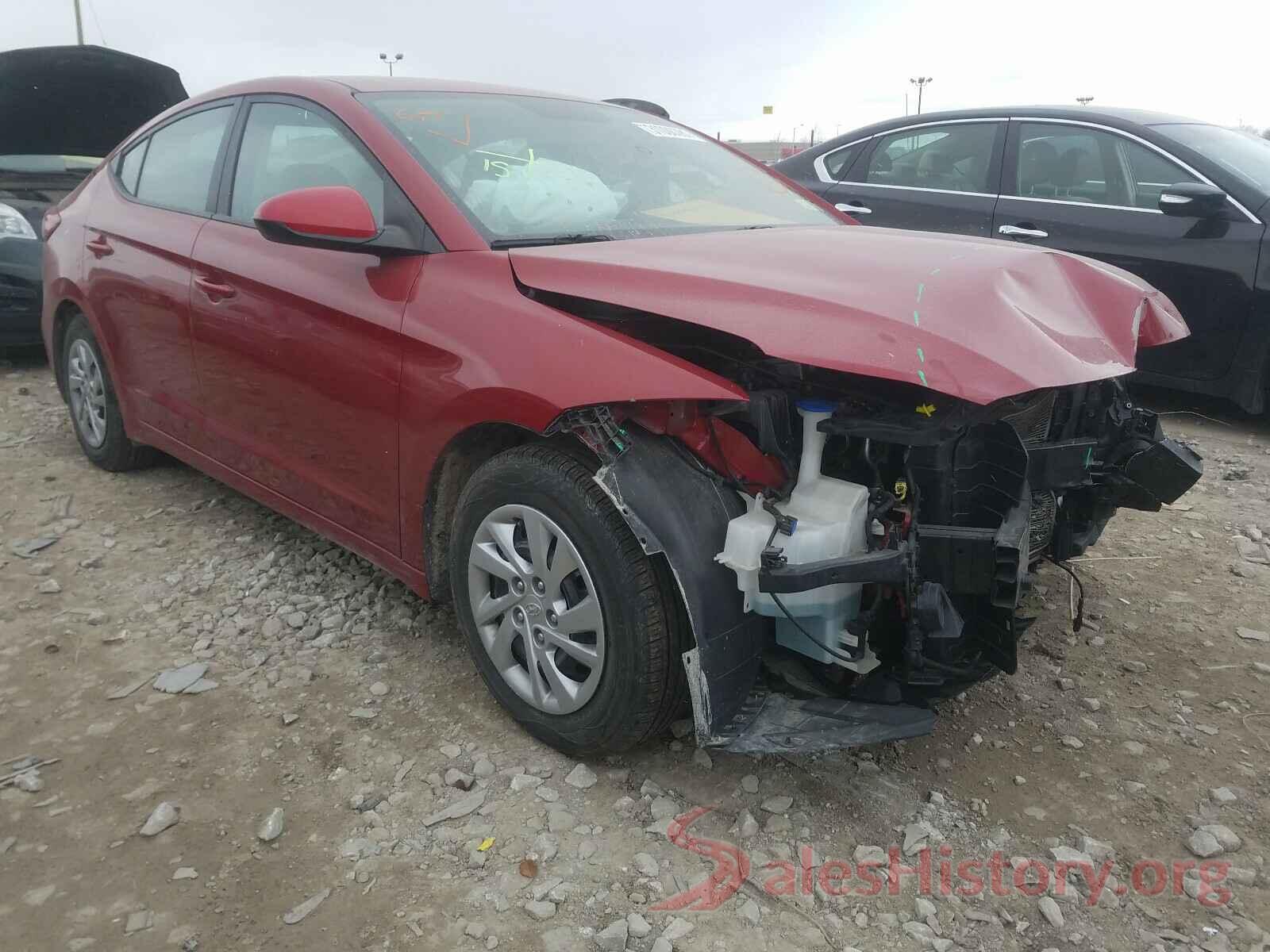 KMHD74LF1HU128753 2017 HYUNDAI ELANTRA