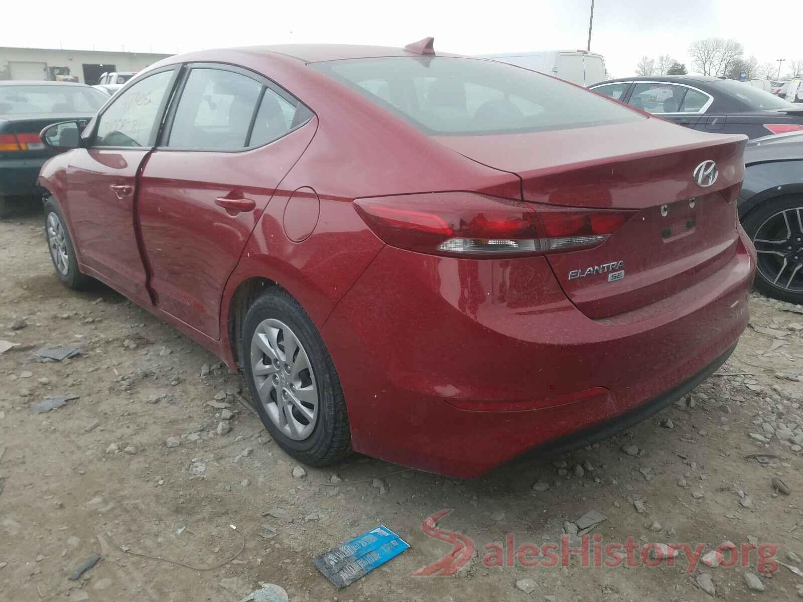 KMHD74LF1HU128753 2017 HYUNDAI ELANTRA