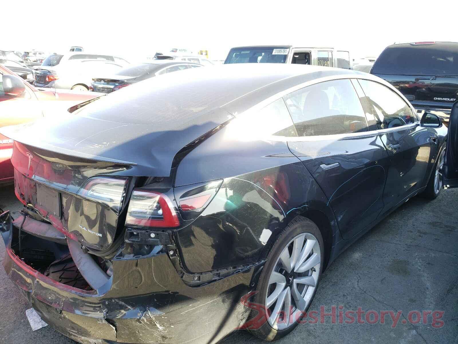 5YJ3E1EB6JF187620 2018 TESLA MODEL 3