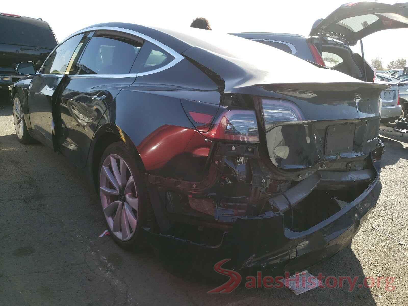 5YJ3E1EB6JF187620 2018 TESLA MODEL 3