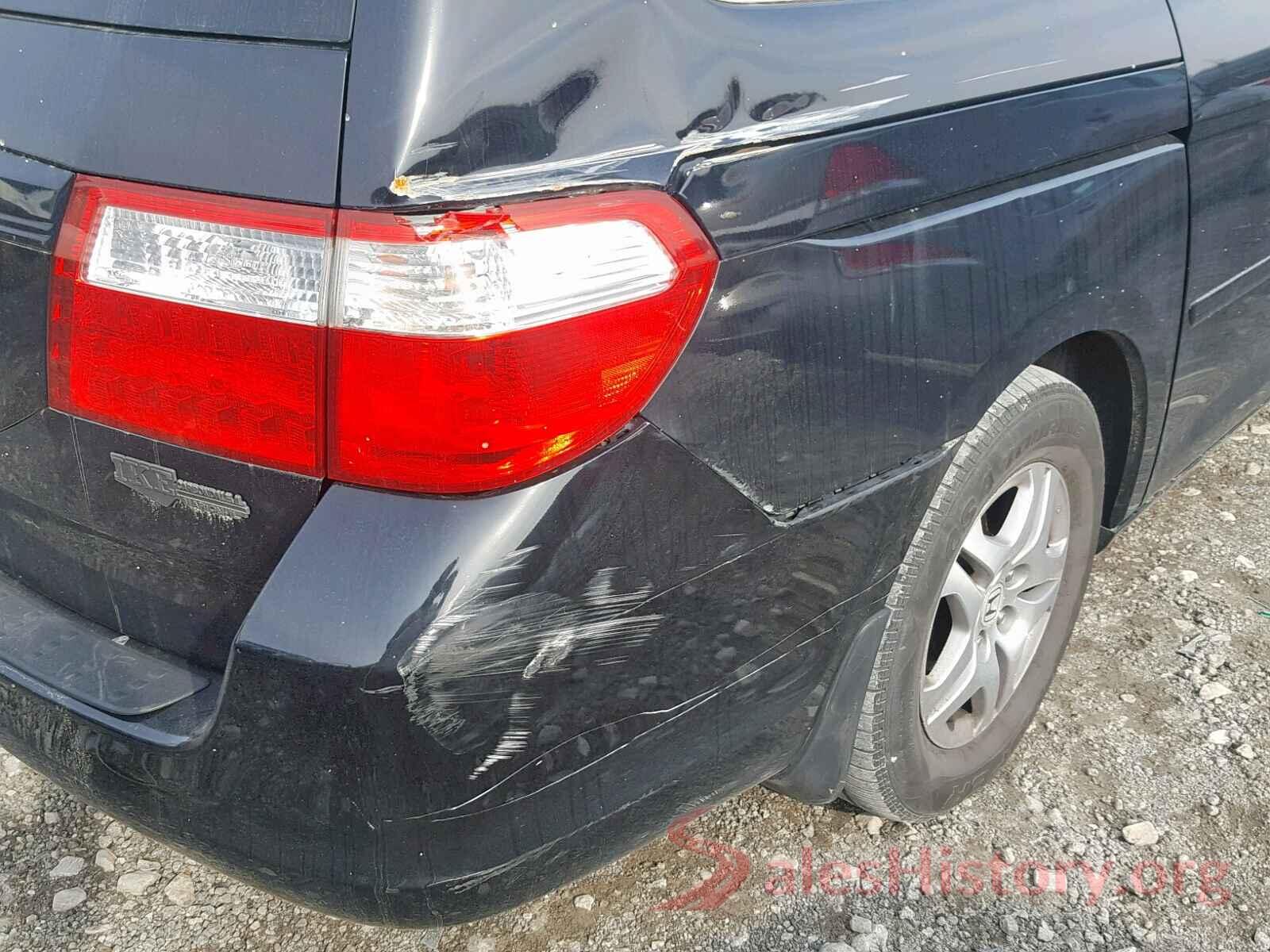 JA4AP3AU6LU003317 2007 HONDA ODYSSEY EX