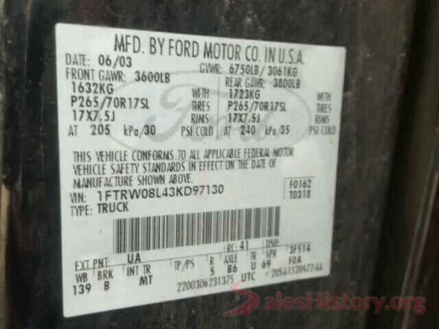 3N1AB8DV1LY217153 2003 FORD F150