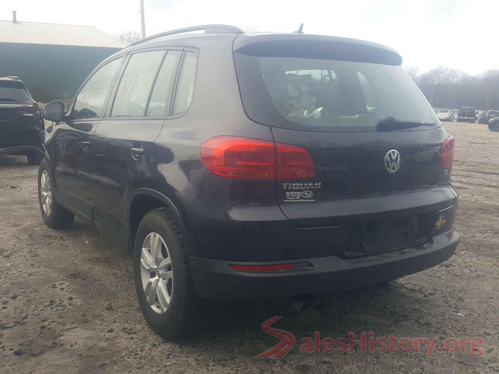 WVGAV7AX6GW540367 2016 VOLKSWAGEN TIGUAN