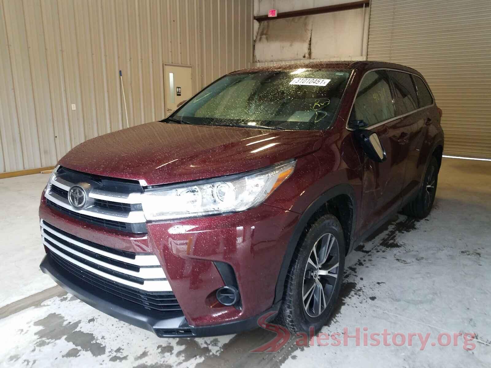 5TDZZRFH0KS320594 2019 TOYOTA HIGHLANDER