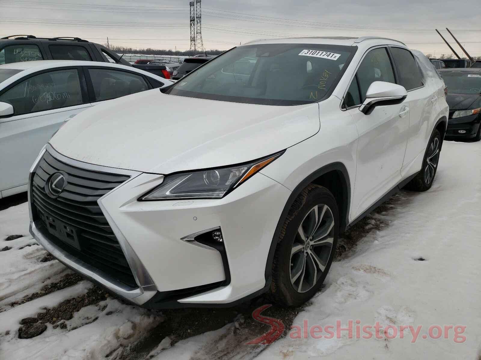 2T2BZMCAXJC153739 2018 LEXUS RX350