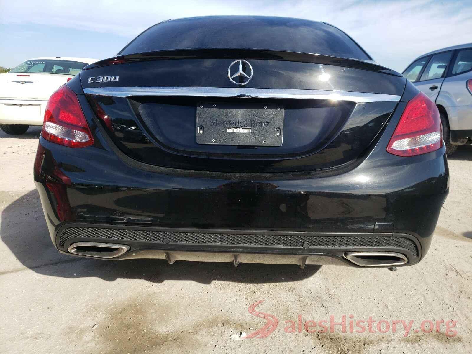 55SWF4JB0HU217687 2017 MERCEDES-BENZ C CLASS