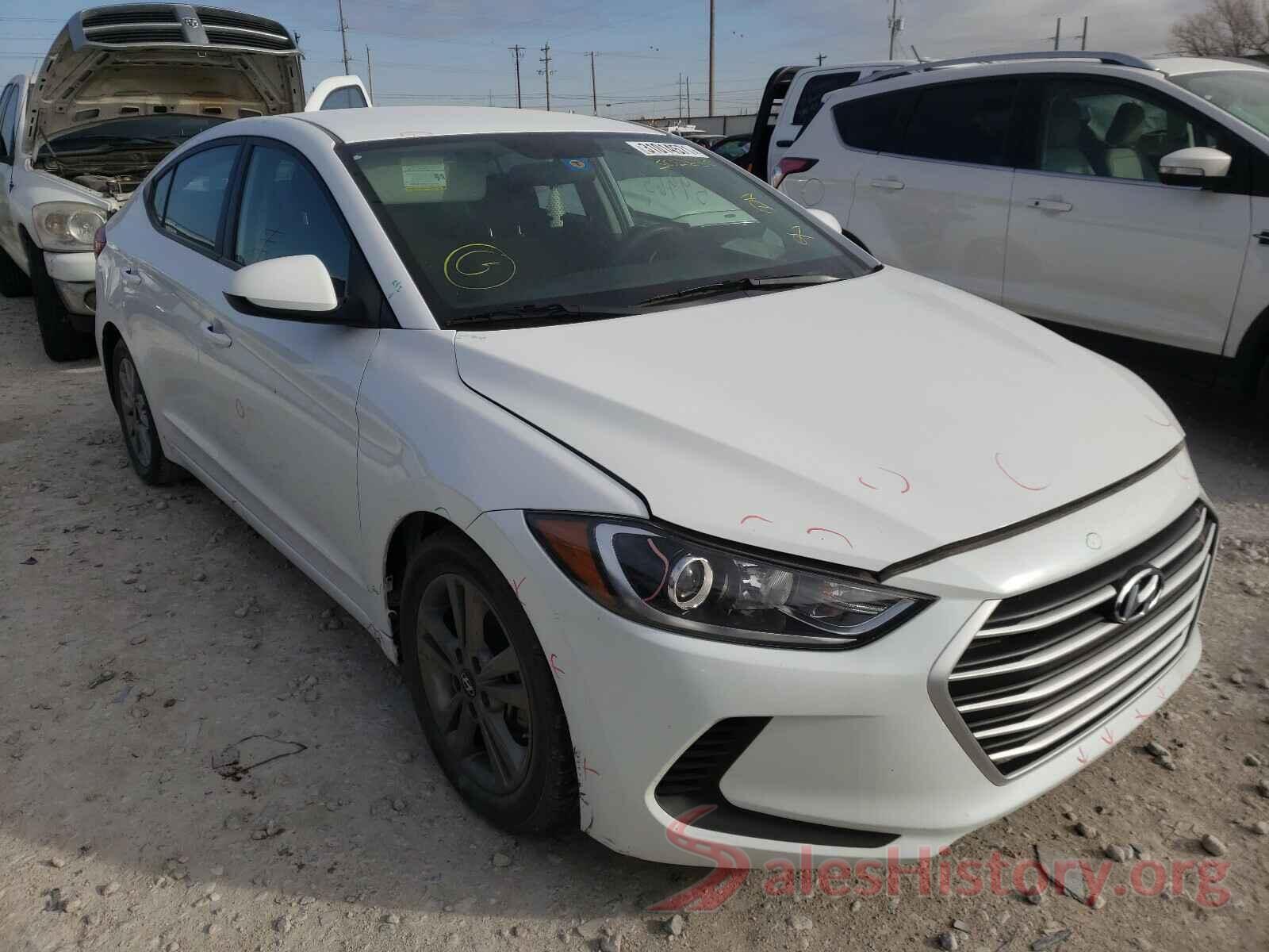 5NPD84LF7JH302830 2018 HYUNDAI ELANTRA