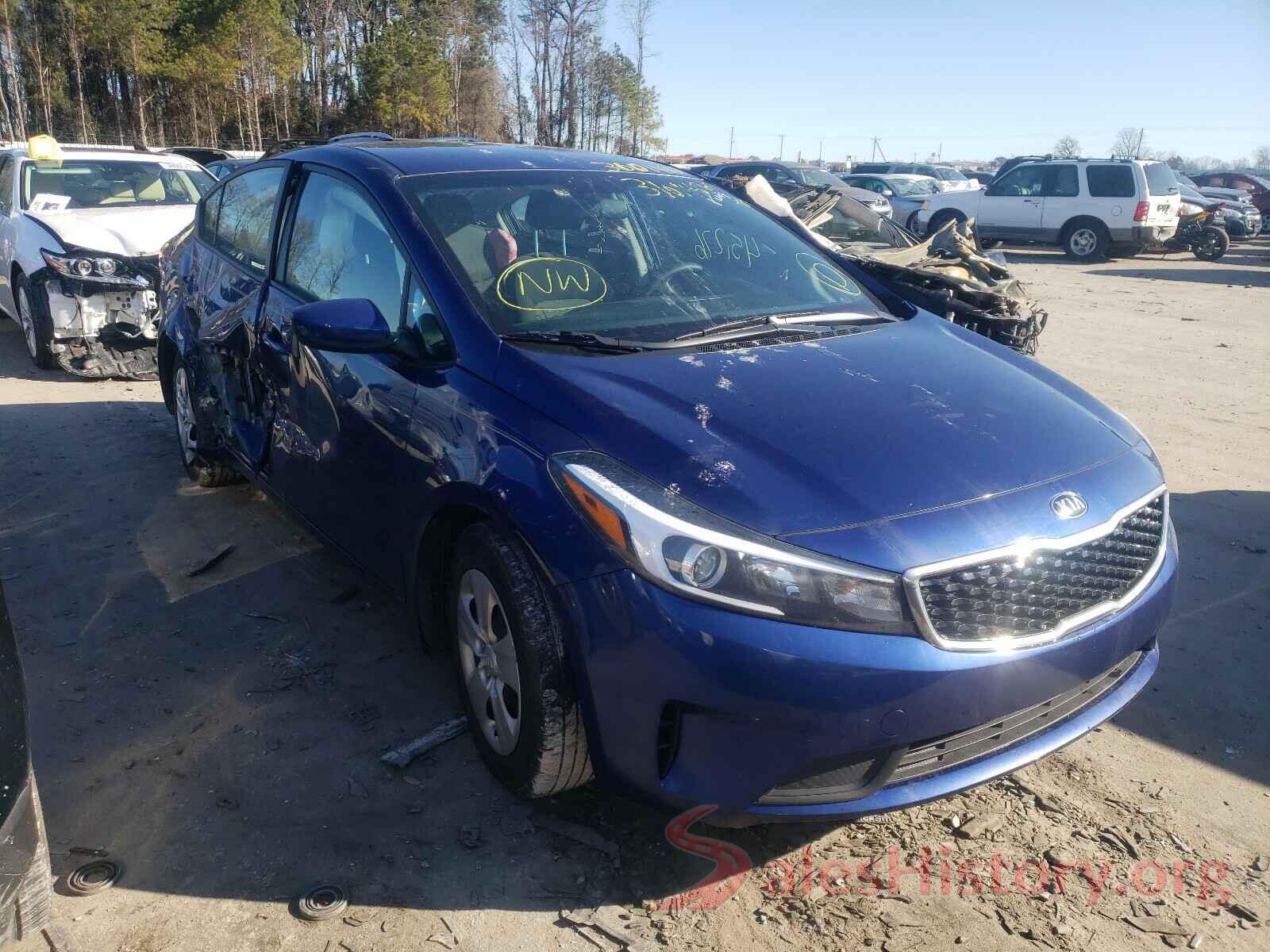 3KPFK4A79JE254757 2018 KIA FORTE