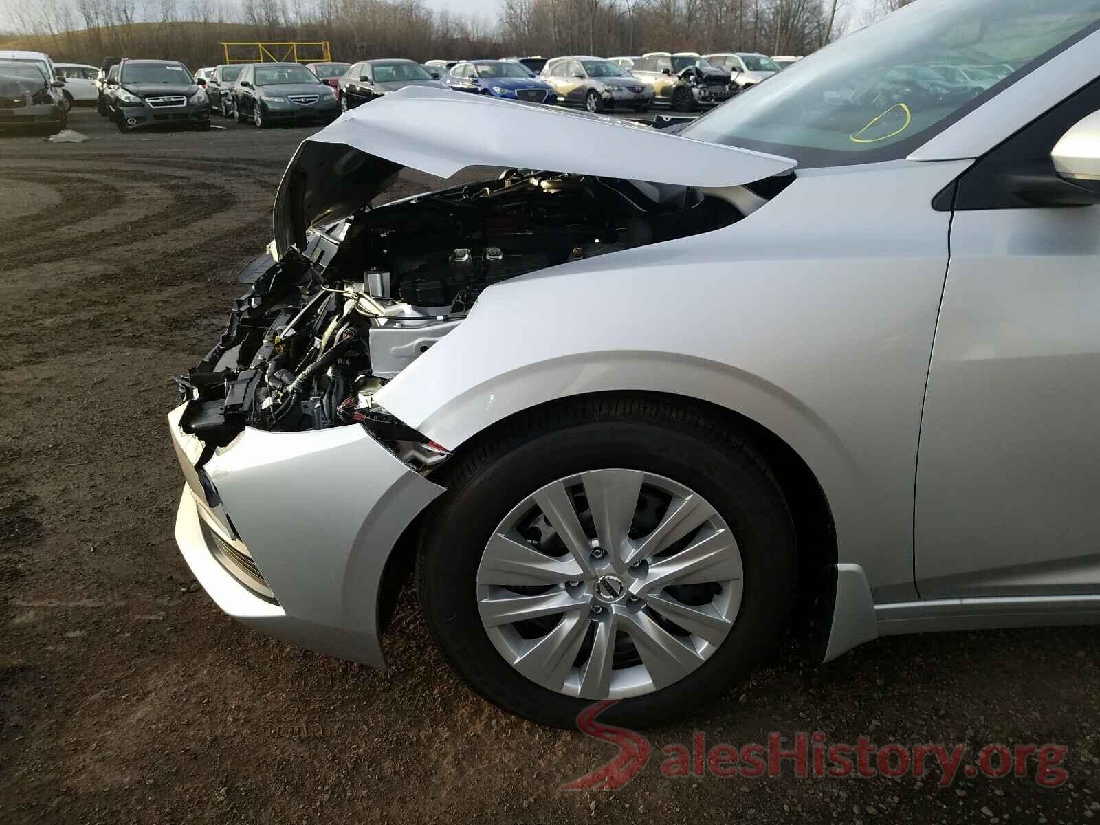 3N1AB8BV2LY287702 2020 NISSAN SENTRA