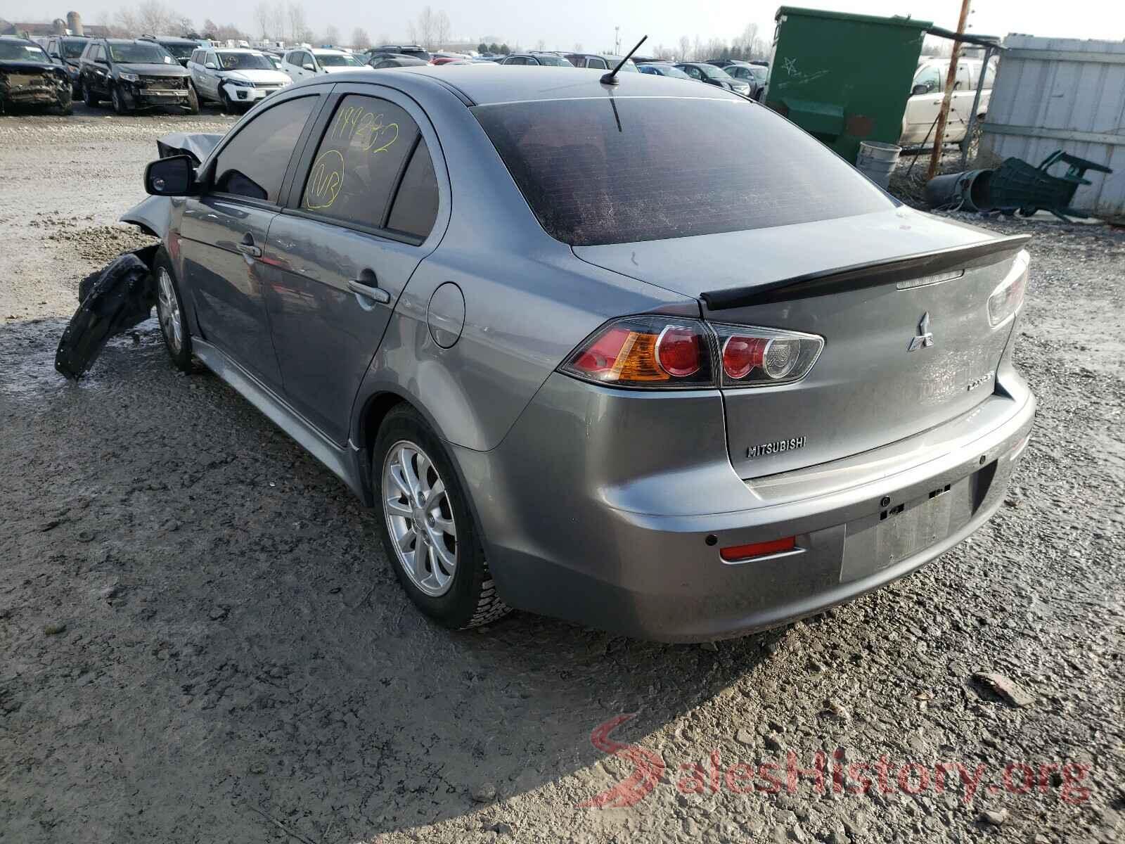 3VV5B7AX2JM010601 2013 MITSUBISHI LANCER