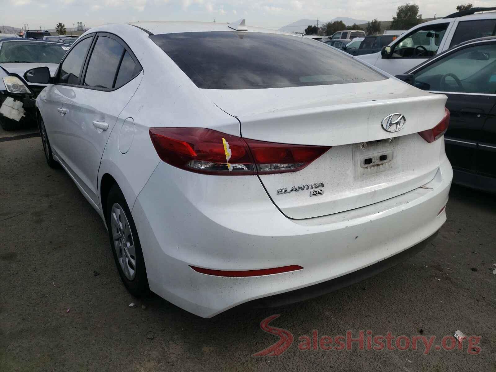 5NPD74LF4JH384969 2018 HYUNDAI ELANTRA