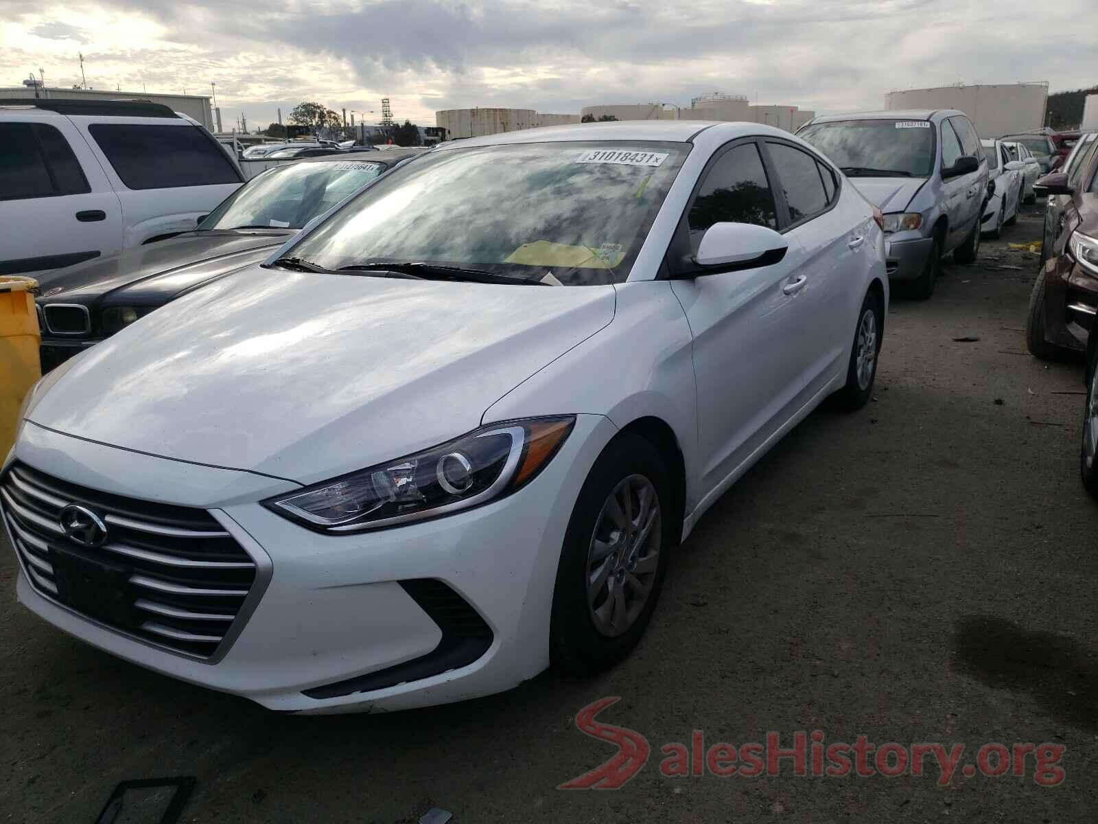 5NPD74LF4JH384969 2018 HYUNDAI ELANTRA