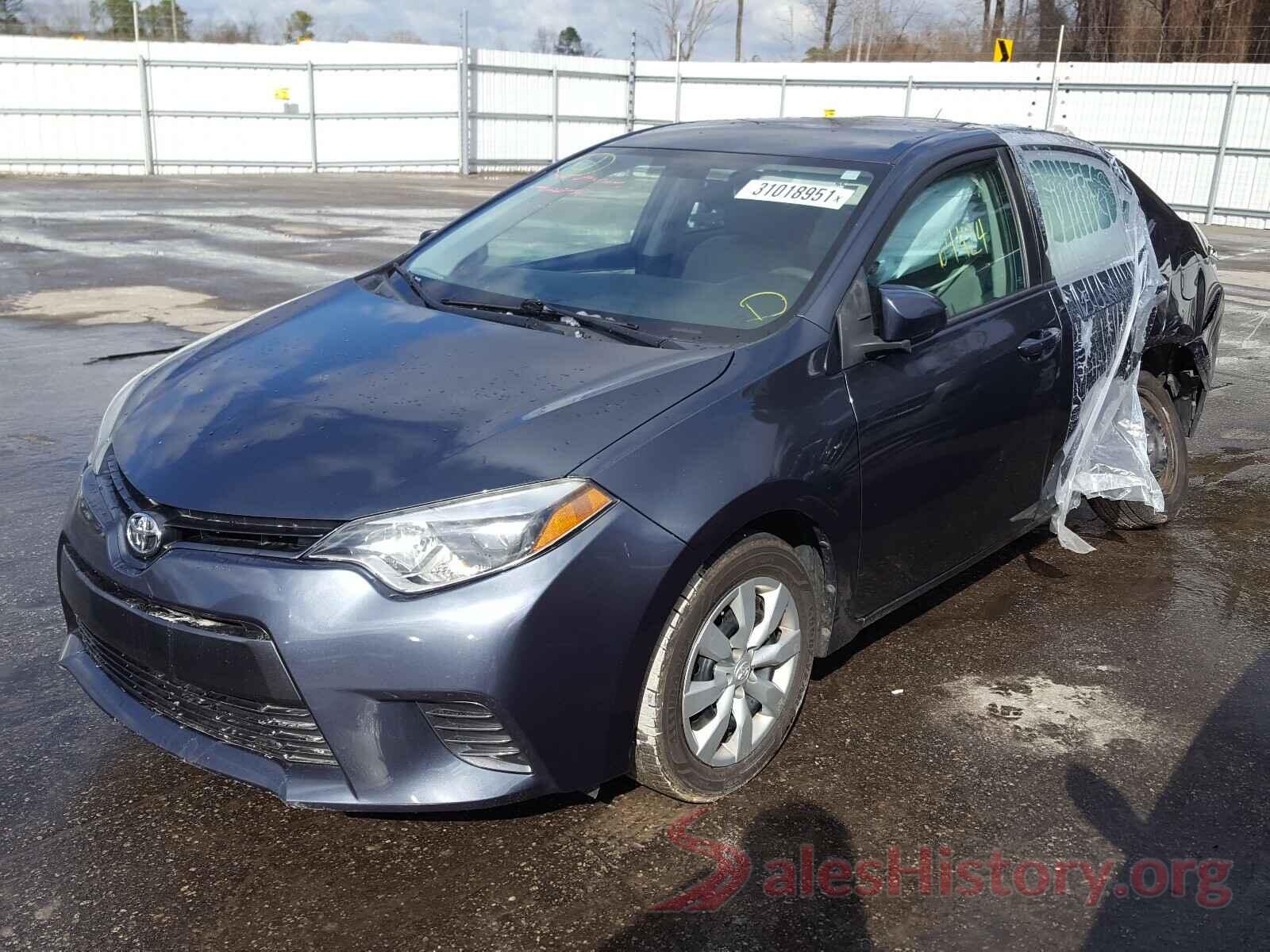 2T1BURHE8GC581314 2016 TOYOTA COROLLA