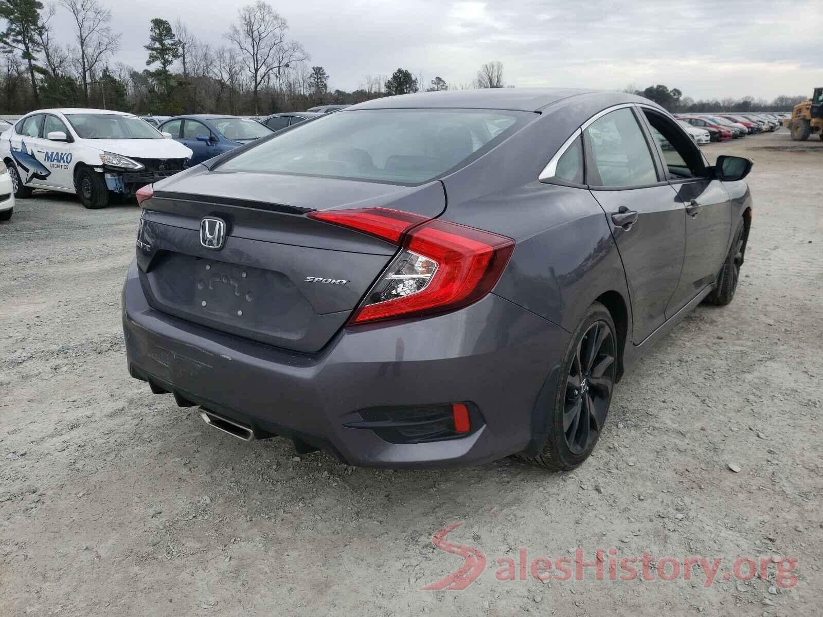 2HGFC2F86KH500271 2019 HONDA CIVIC