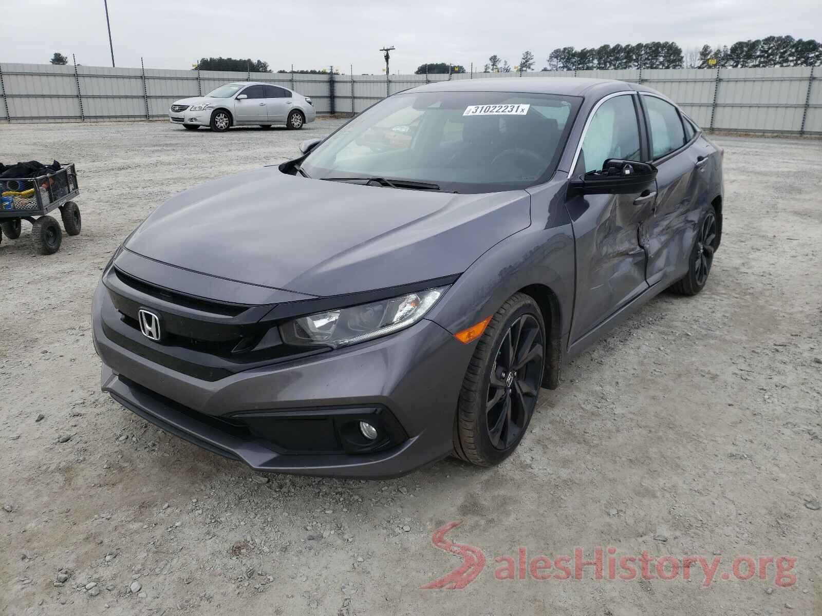 2HGFC2F86KH500271 2019 HONDA CIVIC