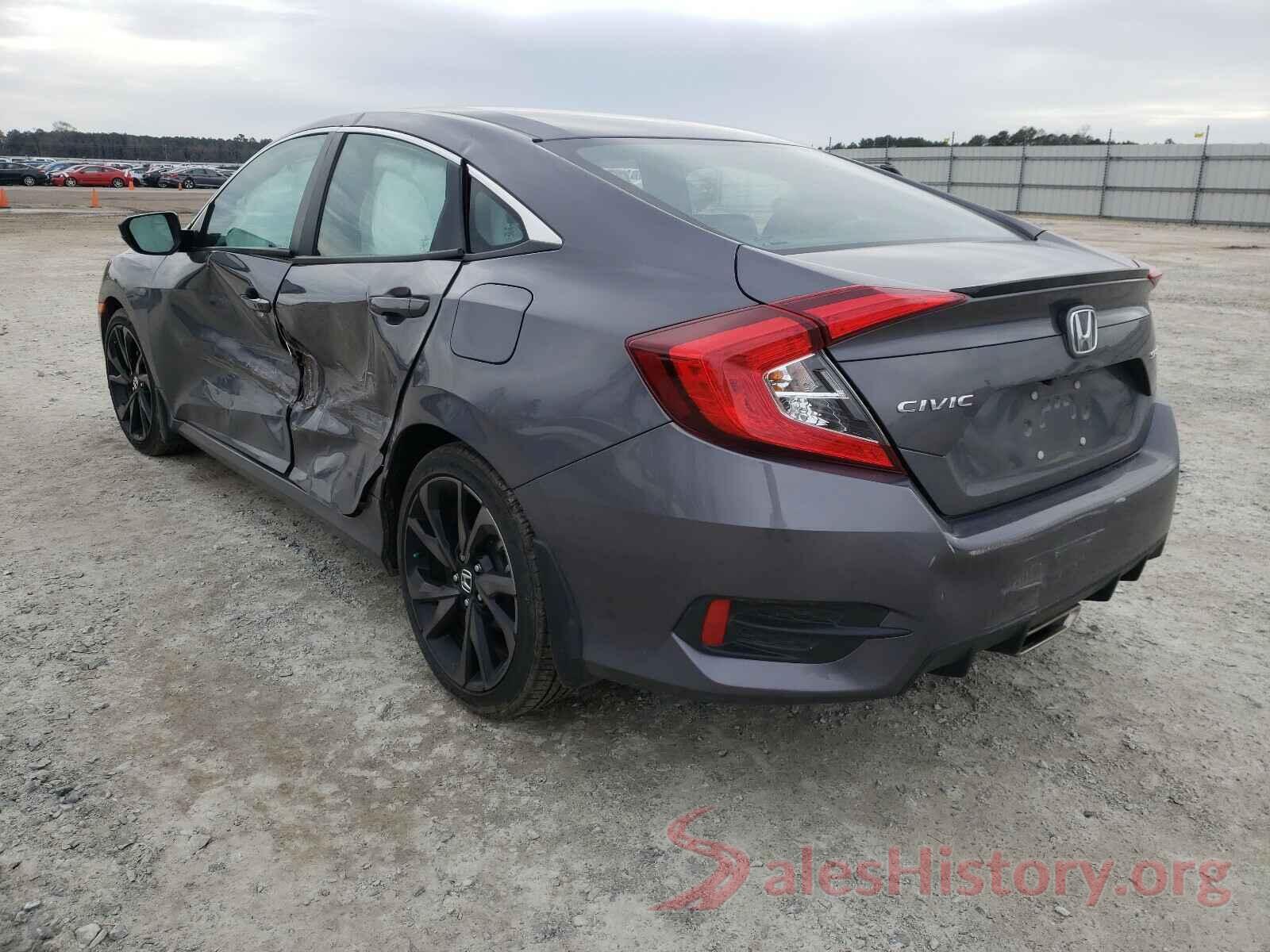 2HGFC2F86KH500271 2019 HONDA CIVIC