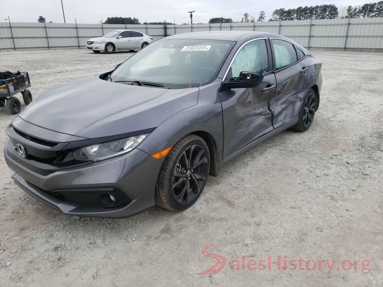 2HGFC2F86KH500271 2019 HONDA CIVIC