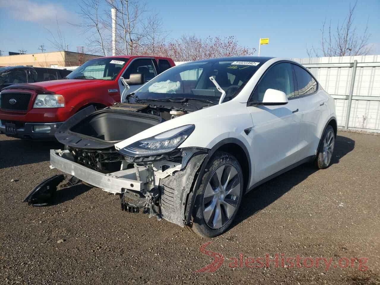 5YJYGDEE1MF088428 2021 TESLA MODEL Y