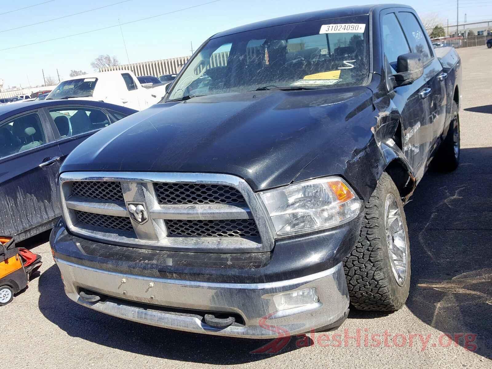 5FNYF5H22MB043265 2011 DODGE RAM 1500