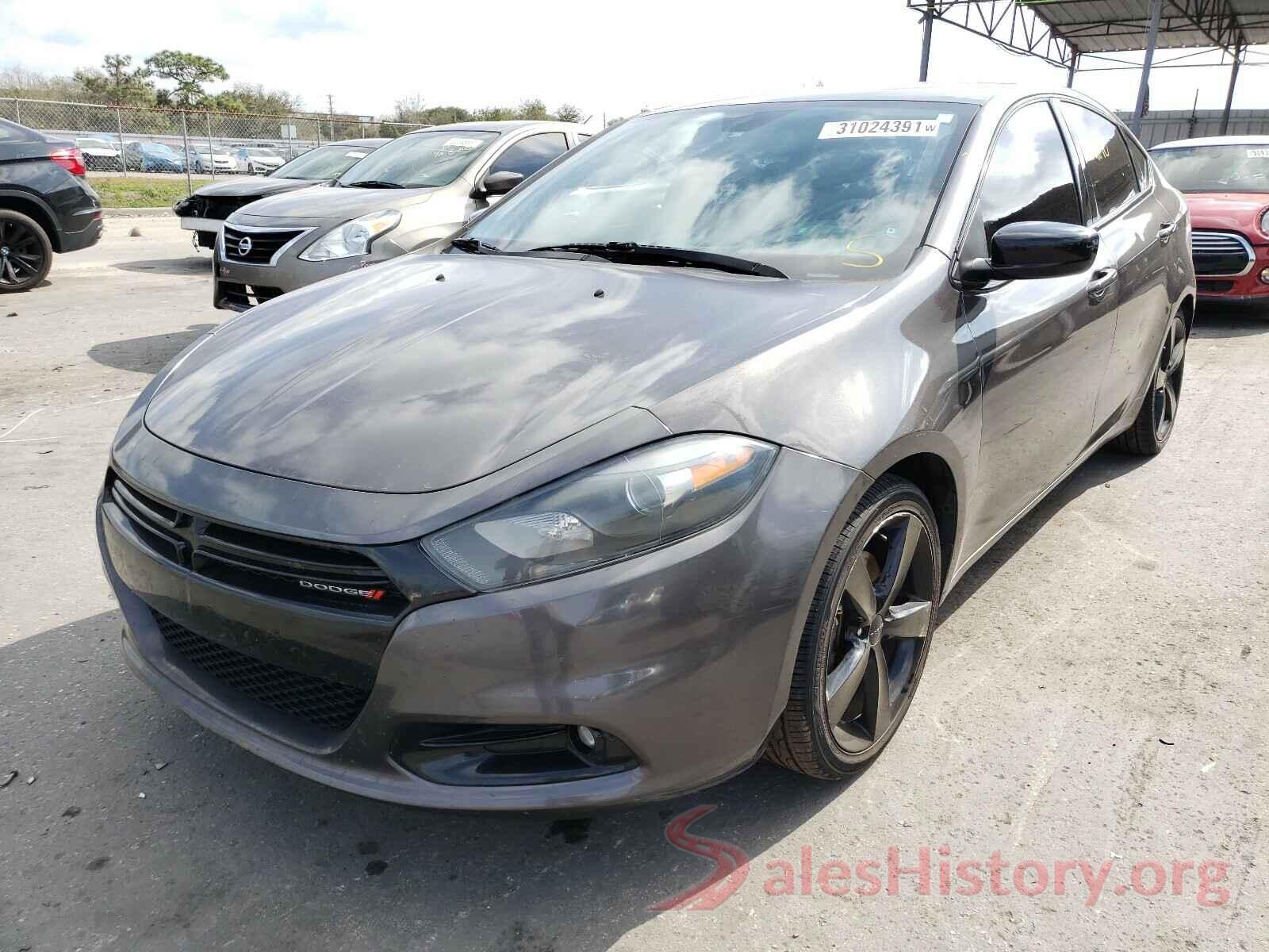 1C3CDFBBXGD539624 2016 DODGE DART