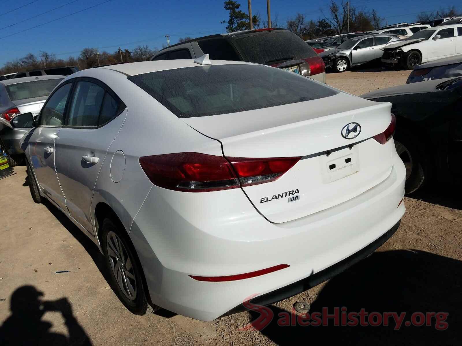 5NPD74LF9HH180243 2017 HYUNDAI ELANTRA