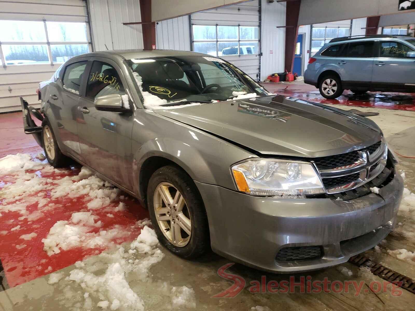 KMHC75LC1KU110865 2012 DODGE AVENGER