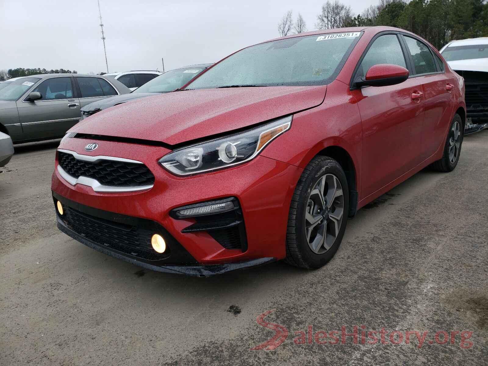 3KPF24AD4LE167633 2020 KIA FORTE