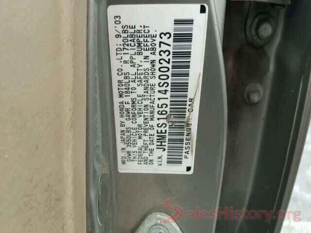 3N1AB7AP1JY211849 2004 HONDA CIVIC