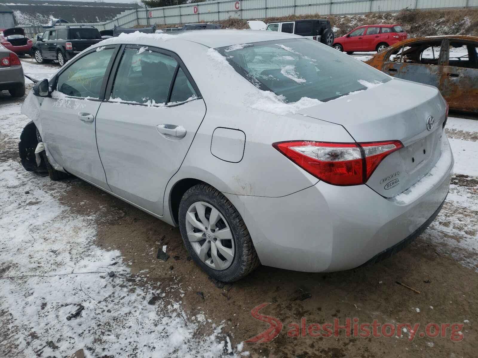 2T1BURHE1GC602567 2016 TOYOTA COROLLA