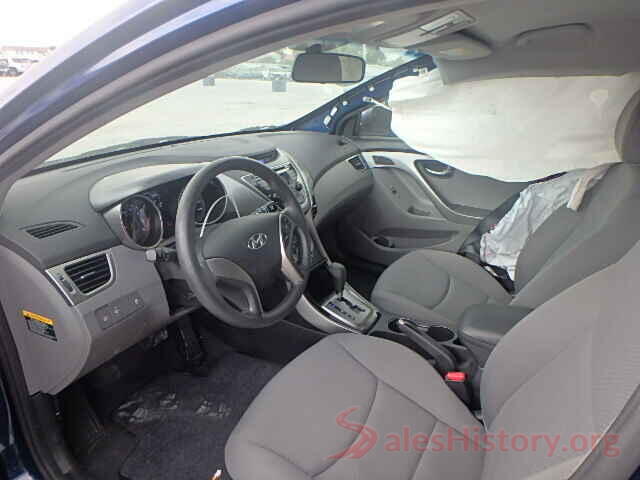 3N1CN8EV2ML871916 2013 HYUNDAI ELANTRA