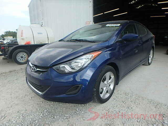 3N1CN8EV2ML871916 2013 HYUNDAI ELANTRA