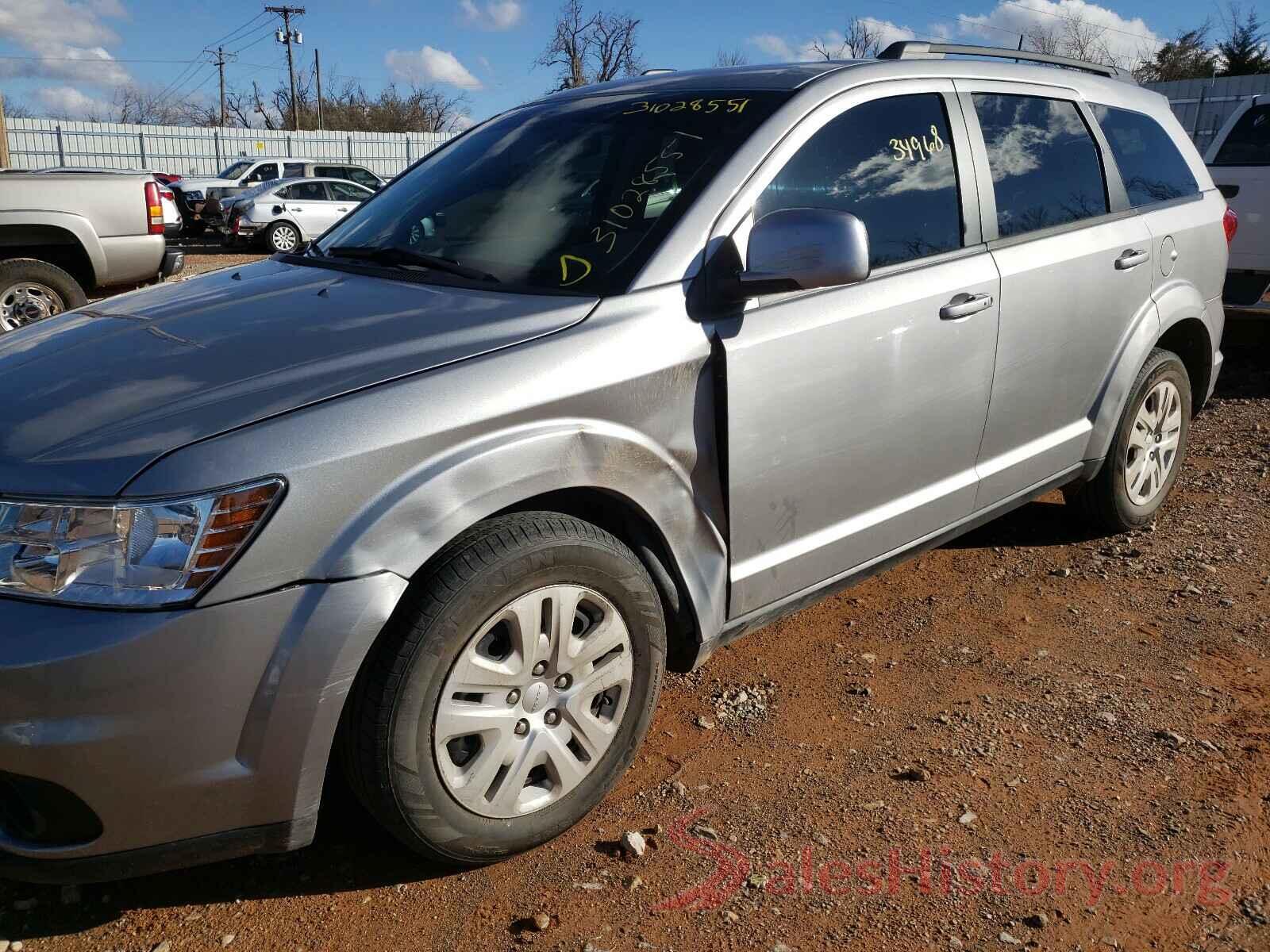 3C4PDCBB0KT816117 2019 DODGE JOURNEY