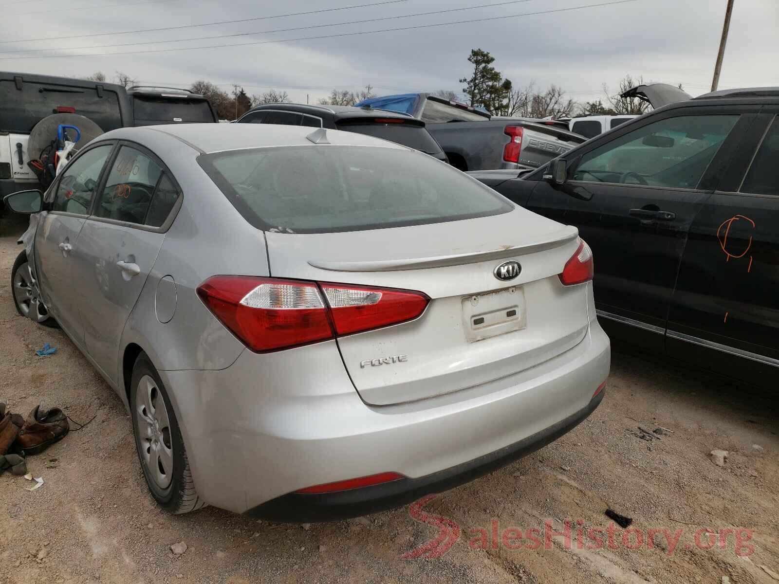 KNAFK4A62G5551393 2016 KIA FORTE