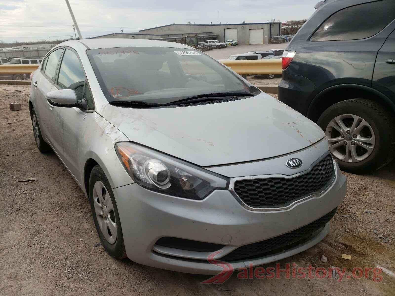 KNAFK4A62G5551393 2016 KIA FORTE