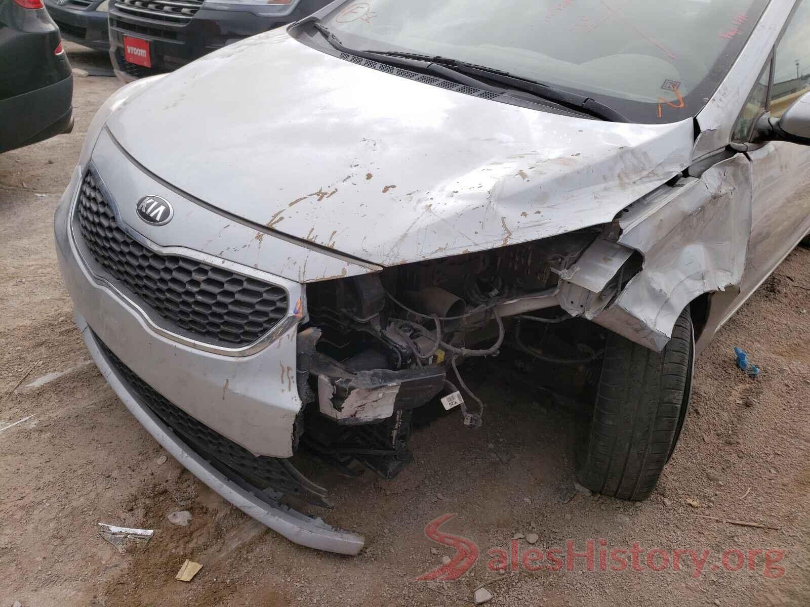 KNAFK4A62G5551393 2016 KIA FORTE