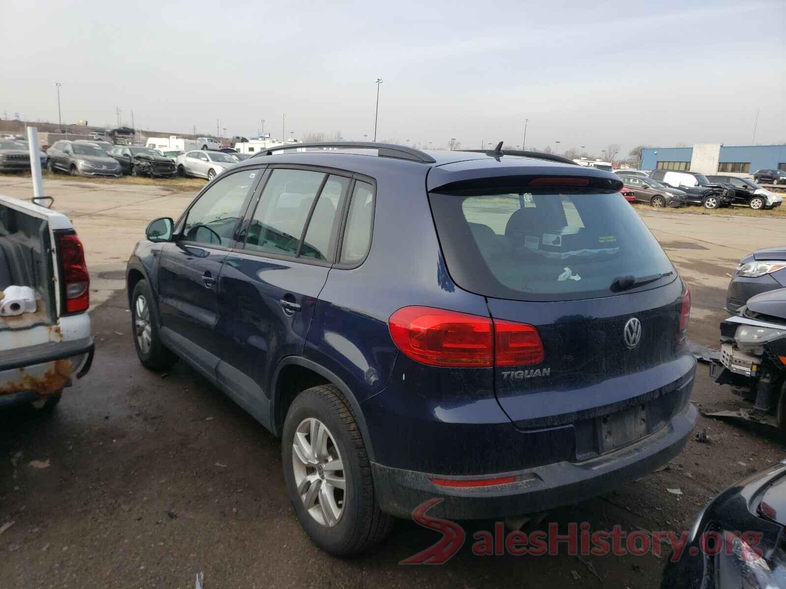 WVGBV7AX2GW561673 2016 VOLKSWAGEN TIGUAN