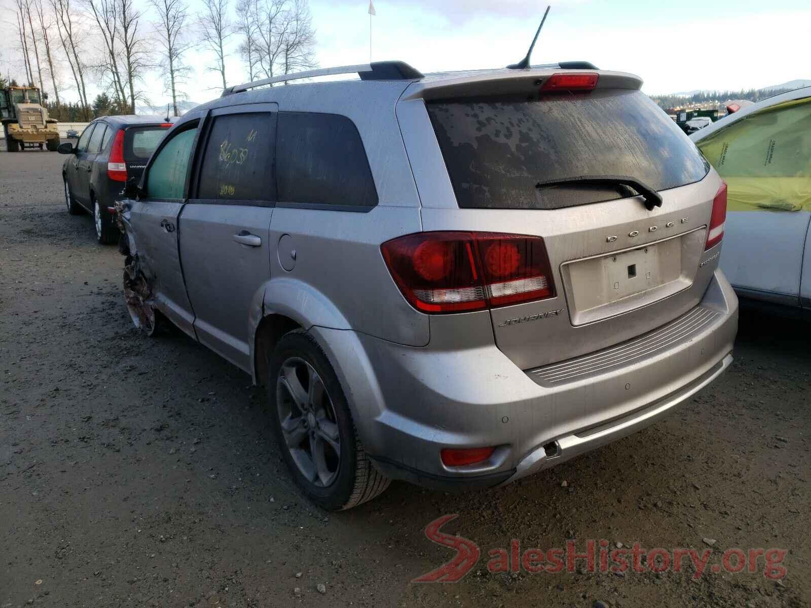 4T1BF1FK8HU642794 2017 DODGE JOURNEY