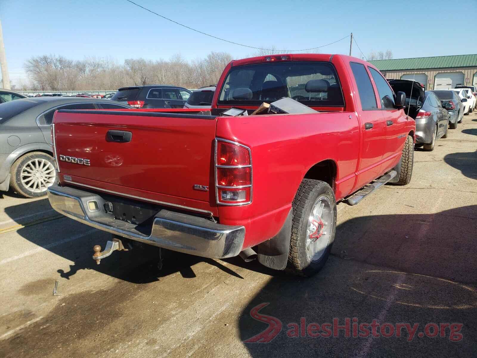 KMHD74LF2KU790865 2004 DODGE RAM 1500