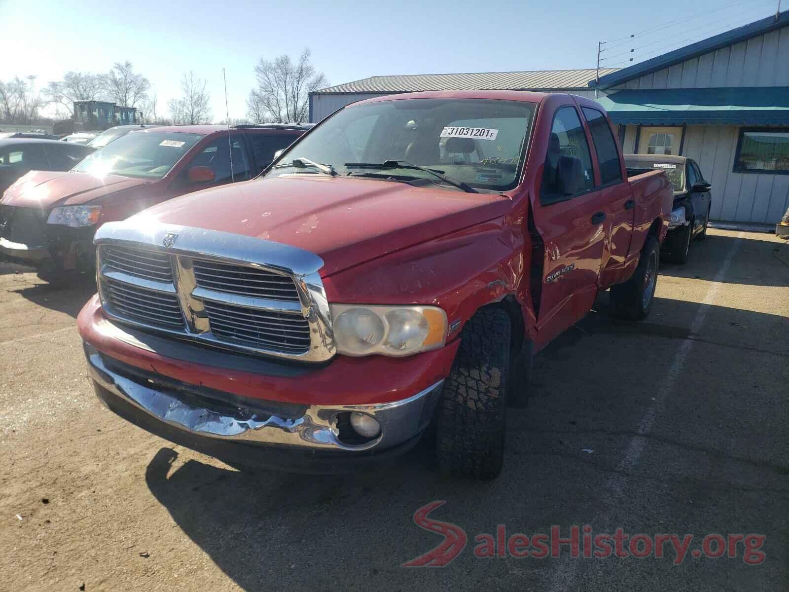 KMHD74LF2KU790865 2004 DODGE RAM 1500