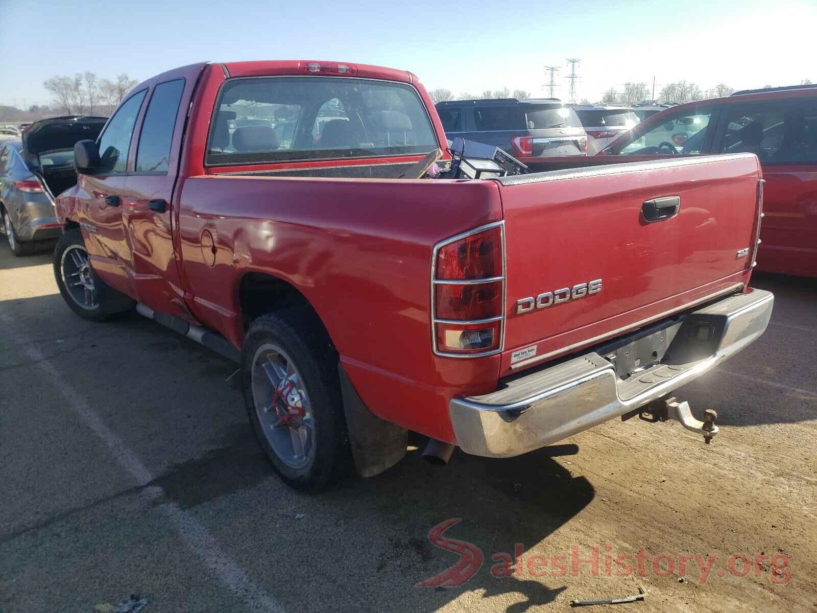 KMHD74LF2KU790865 2004 DODGE RAM 1500