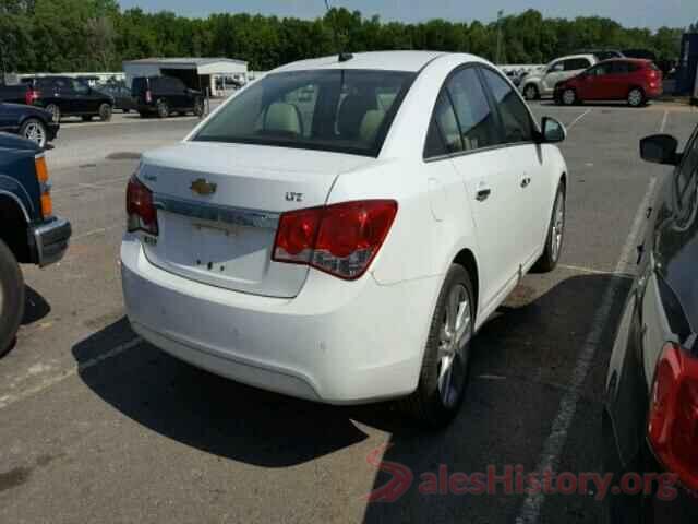 2T3DFREVXGW517403 2012 CHEVROLET CRUZE