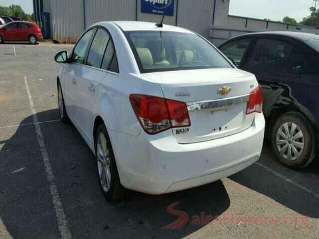 2T3DFREVXGW517403 2012 CHEVROLET CRUZE