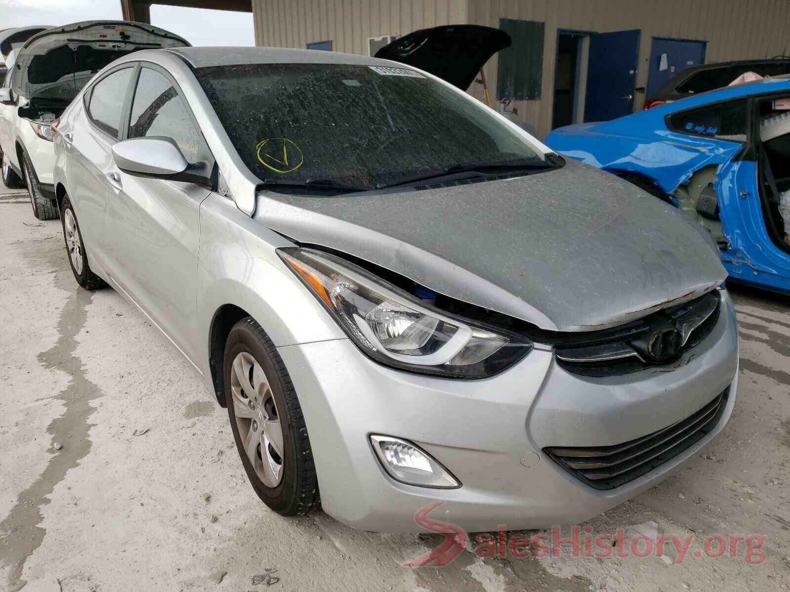 5TDDZRFH9KS931668 2016 HYUNDAI ELANTRA