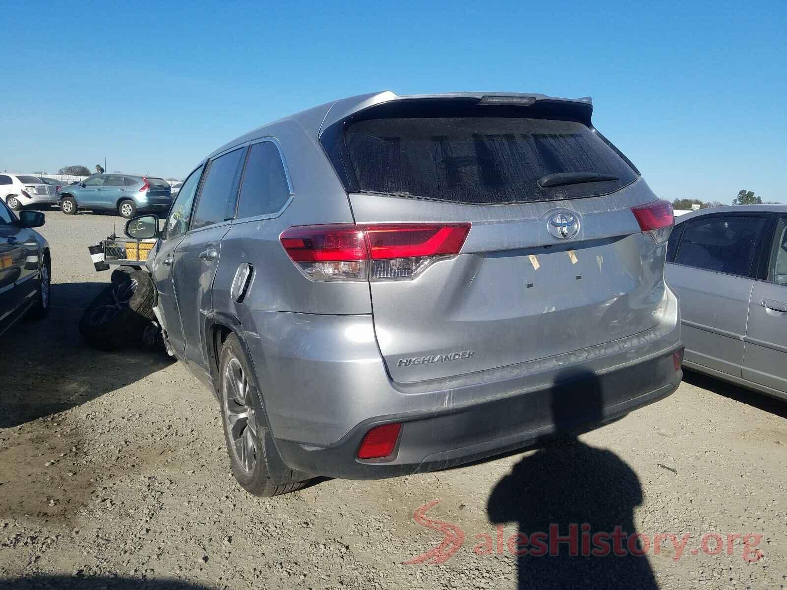 5TDBZRFH3JS843446 2018 TOYOTA HIGHLANDER