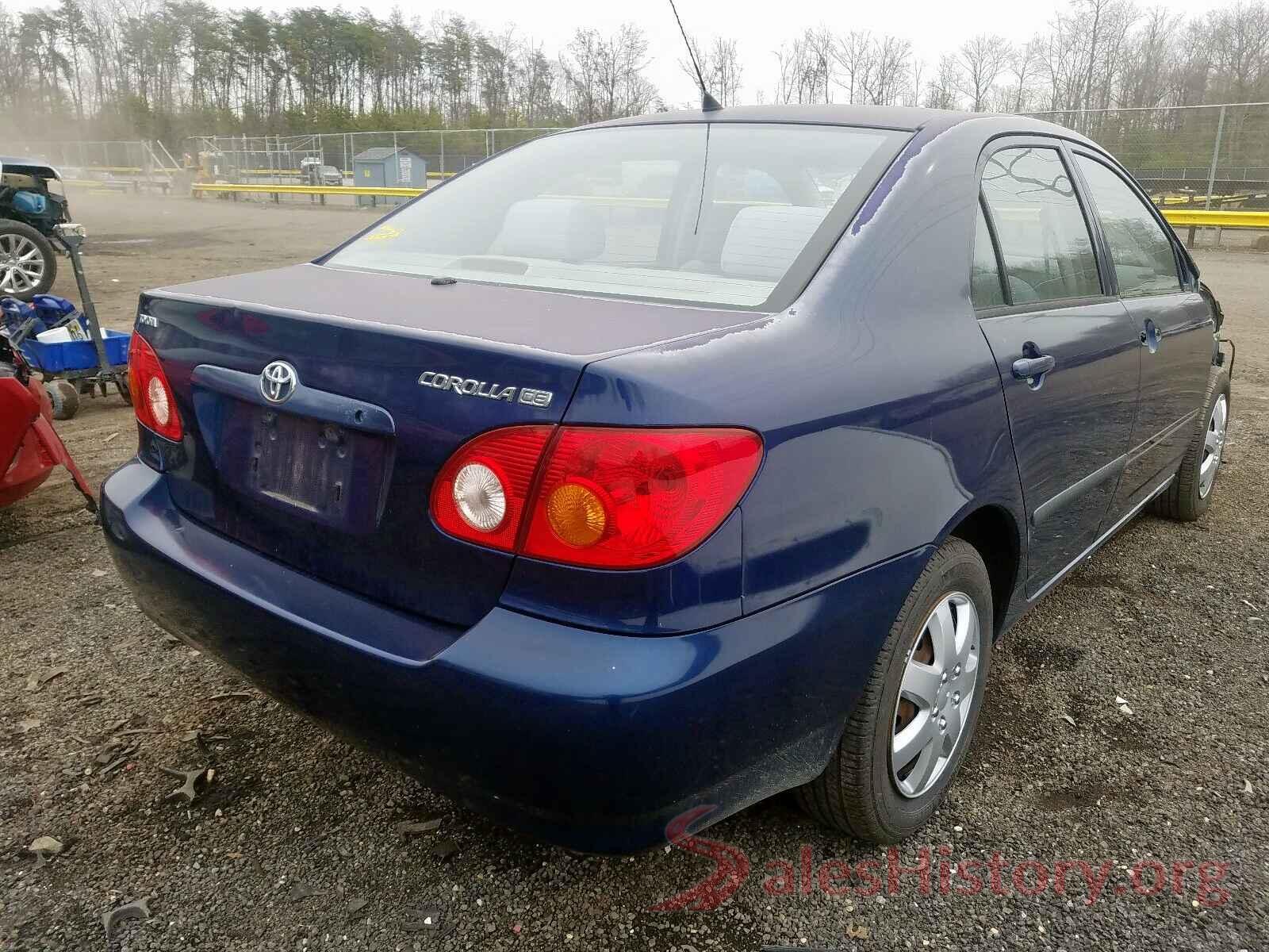 3VWD67AJ8GM406290 2003 TOYOTA COROLLA