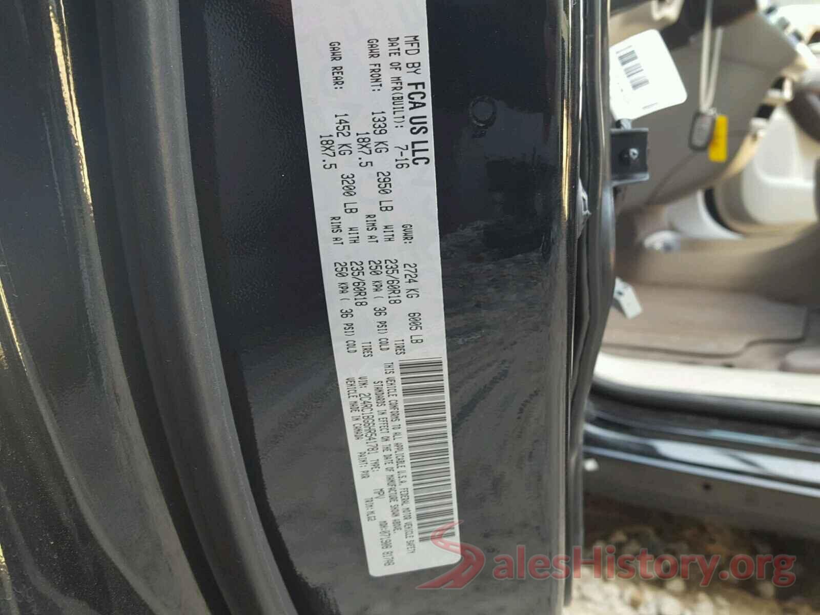 5TFUW5F12HX650741 2017 CHRYSLER PACIFICA